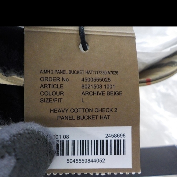 Pre-owned Burberry bucket hat - Picture 6 of 6